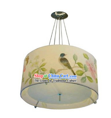 Hand Painted Chinese Silk Lantern