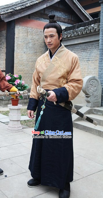 Tang Dynasty General Swordsman Costumes Complete Set