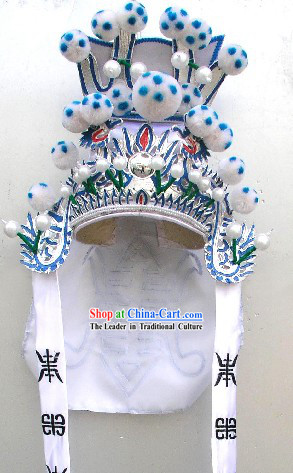 Chinese Peking Opera Wusheng Cap