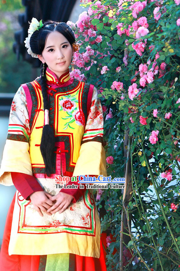 Palace Drama Ji Qingchuan Qing Dynasty Imperial Clothing Complete Set