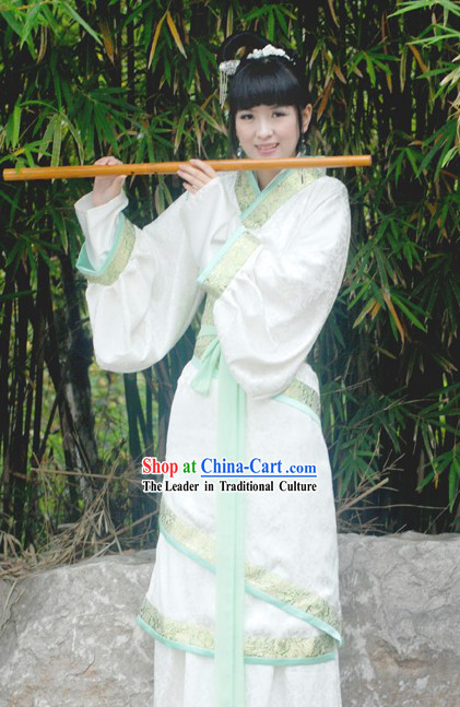 Ancient Chinese Musician Clothes Complete Set for Women