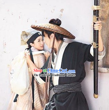 Ancient Chinese Swordsman Costumes Complete Set