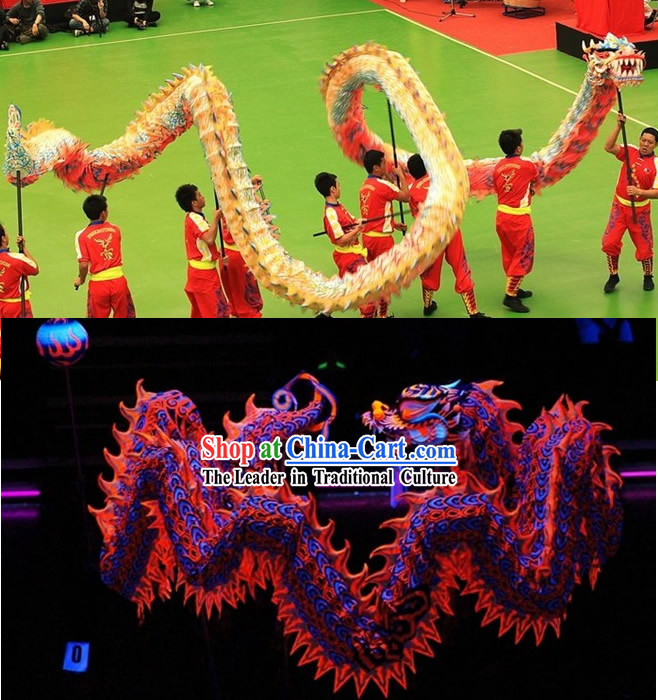 Competition and Parade Luminous Dragon Dancing Costume Complete Set