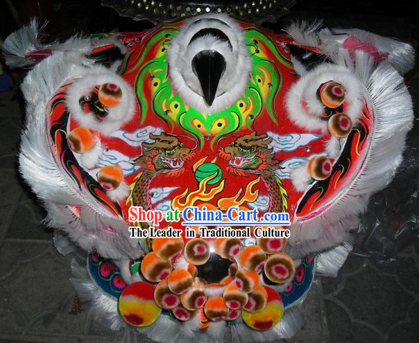 Original Dragon Painting Lion Dance Costume Complete Set