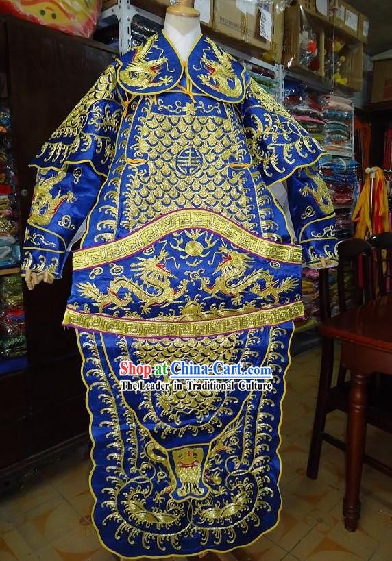 Peking Opera Dragon Armor Costume Complete Set