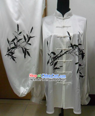 Traditional Chinese Silk Bamboo Kung Fu Clothing