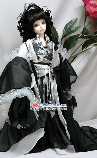 Ancient Chinese Female Swordsmen Costumes Complete Set