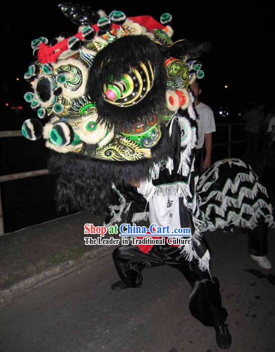 Supreme Ancient Style Lion Dance Costumes Complete Set