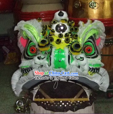 Chinese Classic FUT SAN Lion Dance Costumes Complete Set