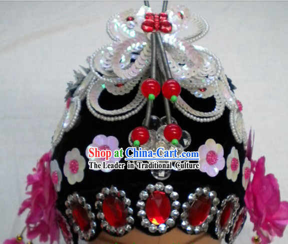 Chinese Opera Hua Dan Headpiece Set for Women