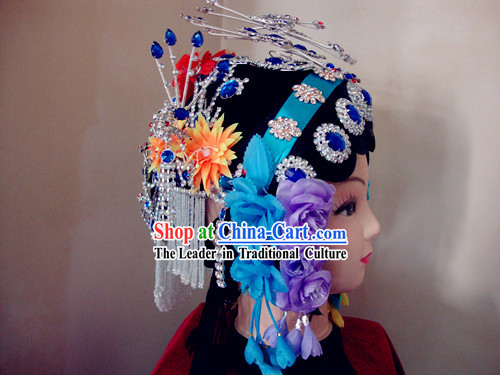 Chinese Classical Peking Opera Wig and Hair Accessories