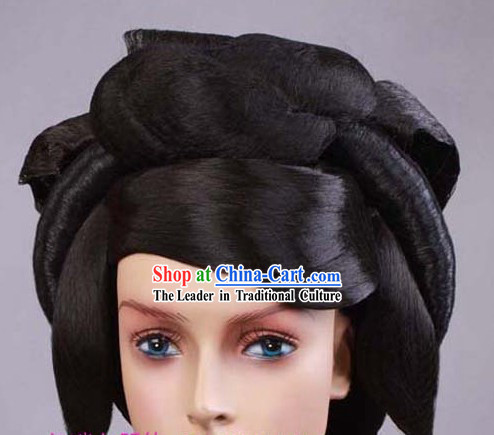 Ancient Chinese Tang Dynasty Palace Style Wig for Women