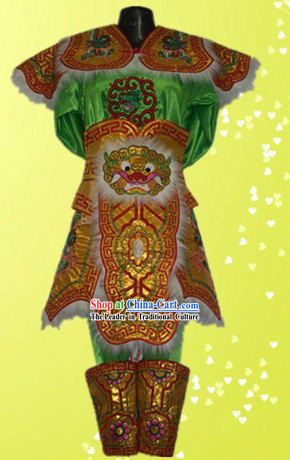 Traditional Chinese Dragon Dancer Costume for Women