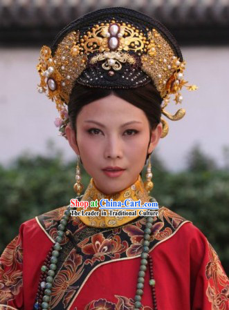 Chinese Classical Palace Royal Empress Hat for Women