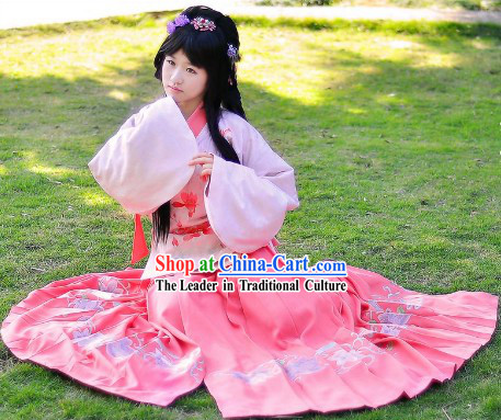 Ancient Chinese Ming Dynasty Female Hanfu Clothing