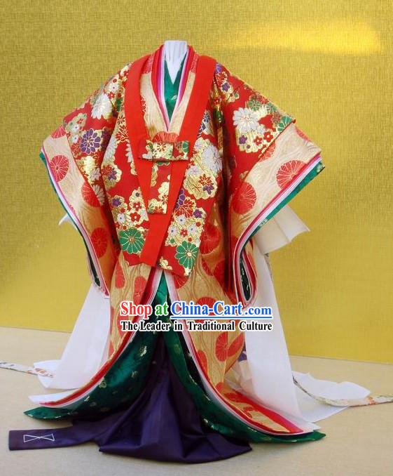 Ancient Japanese Empress Kimono Costumes for Women