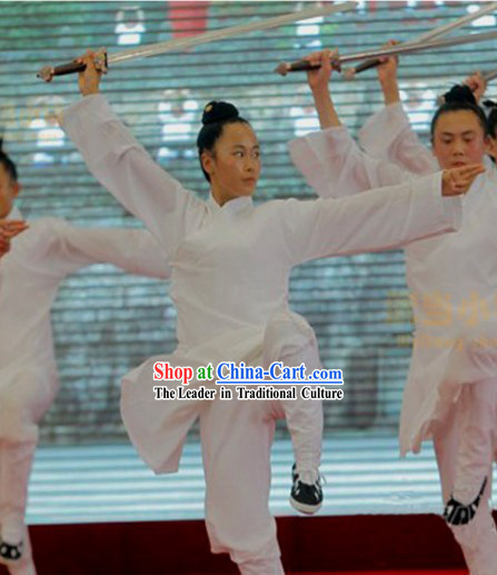 Daoist Priest Students Clothing and Headpiece