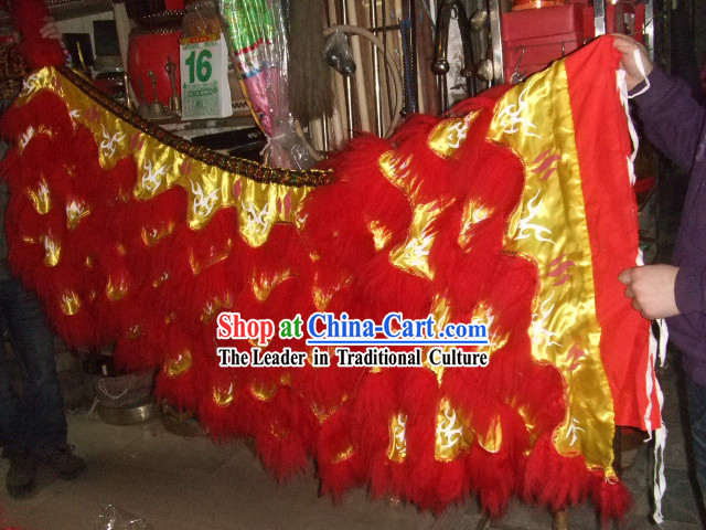 Luminous Lion Dance Tail Collar 2 Pants 2 Claws