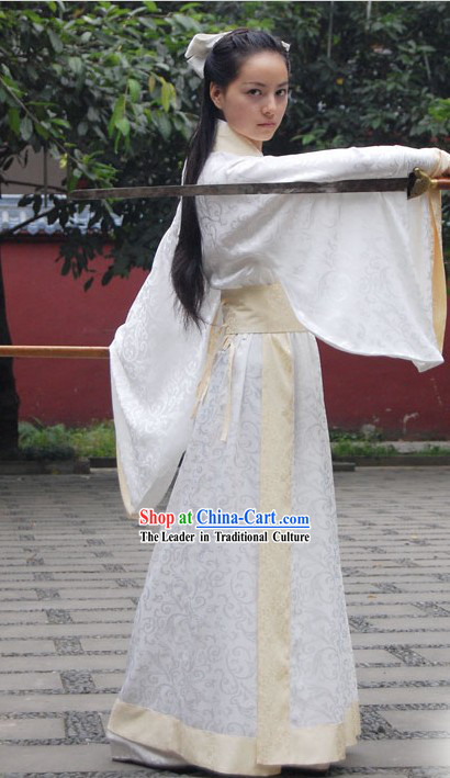 Ancient Chinese Swordsman Costumes Complete Set