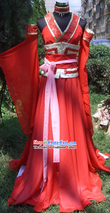 Long Kui Red Princess Cosplay