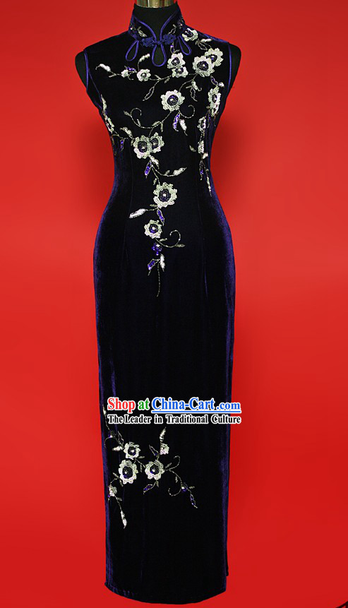 Chinese Old Shanghai Style Cheongsam for Women