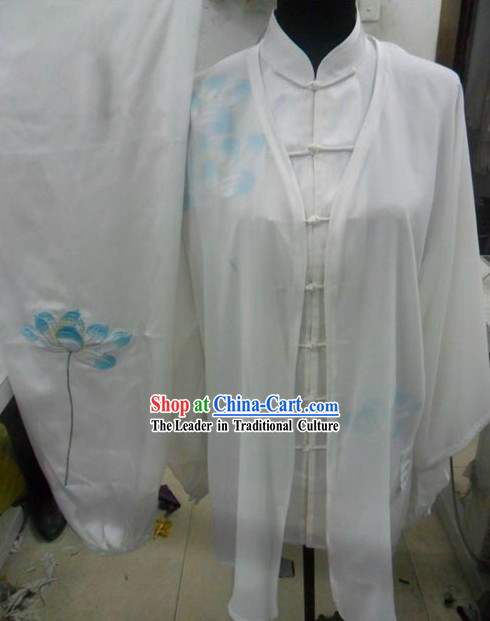 Chinese Traditional Silk Tai Chi Chuan Costumes for Women