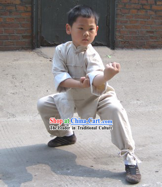 Long Sleeve Tai Chi Competition Suit for Children