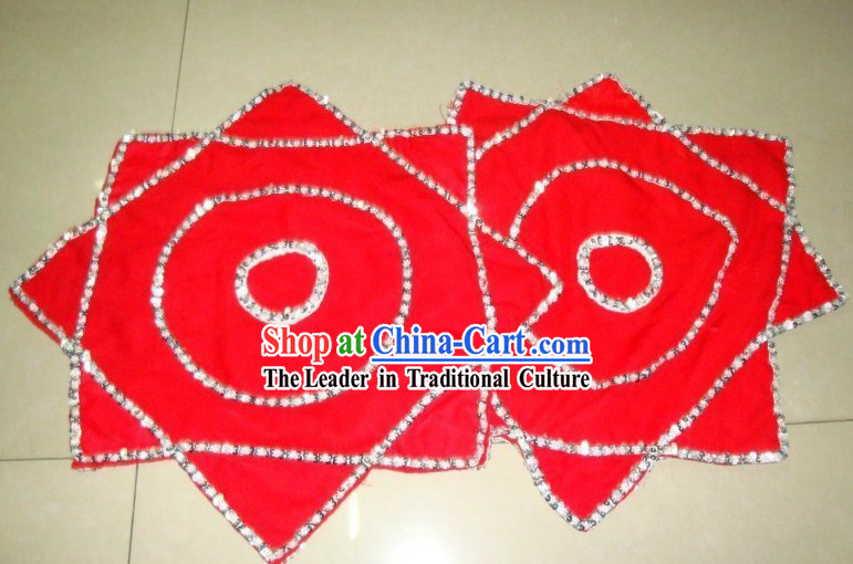 Traditional Chinese Red Dance Handkerchief