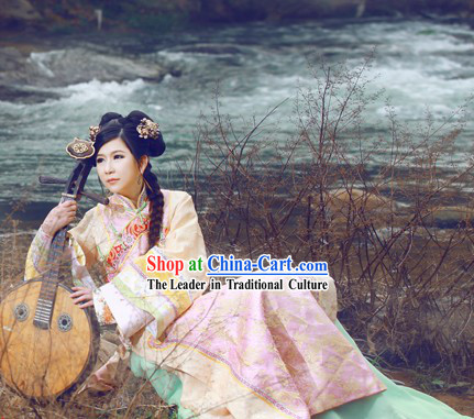 Qing Dynasty Princess Clothing Complete Set