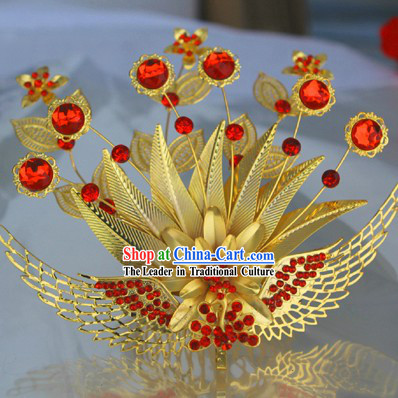 Chinese Bride Wedding Phoenix Crown