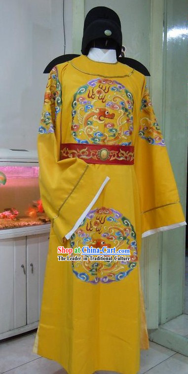 Tang Dynasty Emperor Embroidered Dragon Clothes for Men