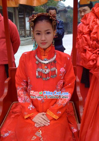 Ancient Chinese Wedding Hair Accessories for Brides