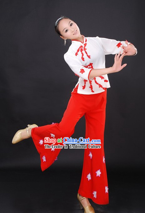 Chinese Ethnic Han Dance Clothes for Women