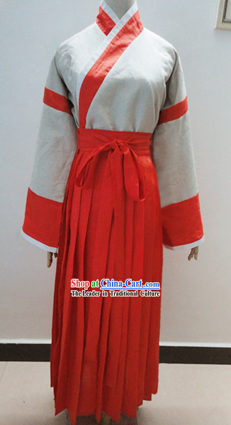 Ancient Chinese Han Dynasty Clothing for Women