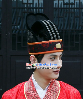 Ancient Chinese Coronet Hat for Men