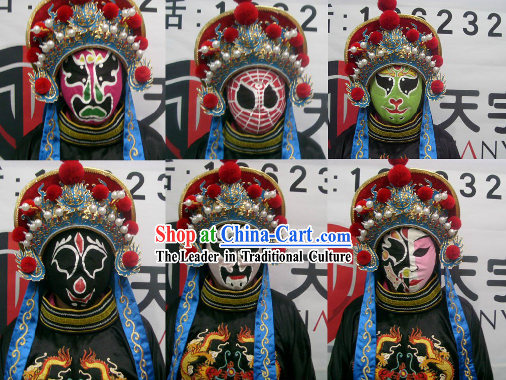 Handmade Mysterious Chinese Sichuan Arts Changing Mask