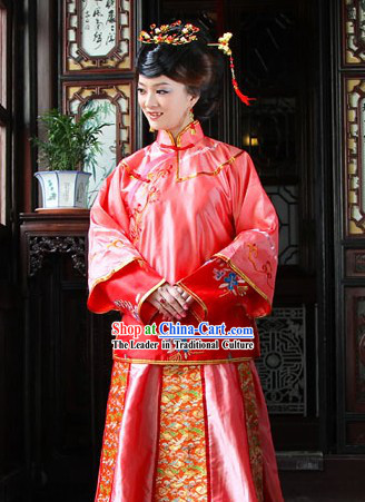 Ancient Chinese Wedding Dress for Brides