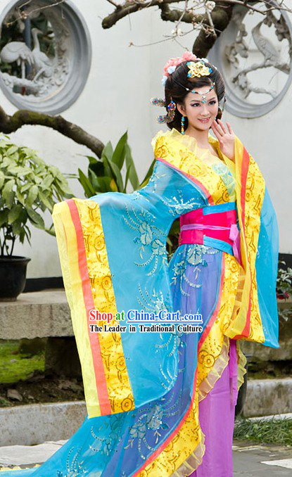 Ancient Chinese Tang Dynasty Empress Costumes