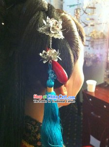 Ancient Chinese Handmade Long Tassel Hanging Hair Accessories