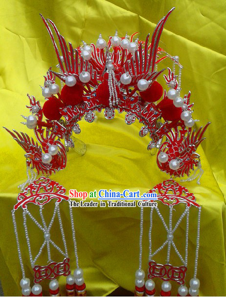 Traditional Chinese Peking Opera Phoenix Crown for Women