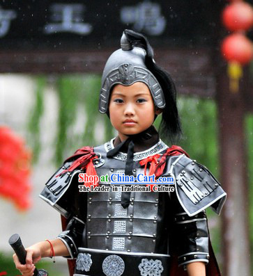 Ancient Chinese General Armor Costumes for Children