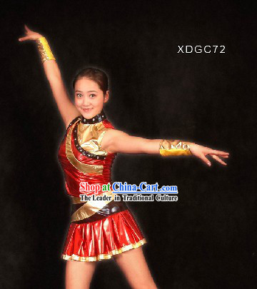 Chinese Aerobics Dance Costumes for Women