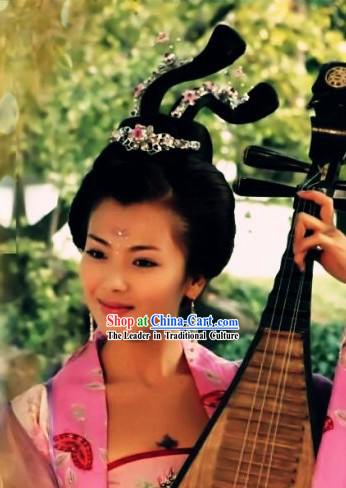 Ancient Chinese Fairy Wig and Accessories