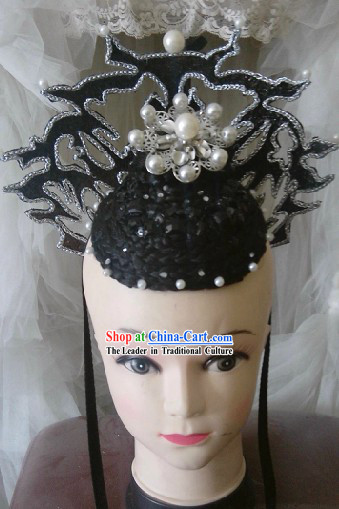 Traditional Chinese Classical Dance Wig Headpieces