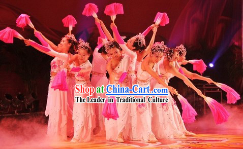 Rain Flower Stage Performance Dance Costumes for Womn