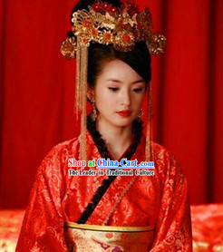 Chinese Wedding Ceremony Phoenix Hat for Women