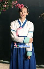 Shin Min A Arang and the Magistrate Korean Hanbok Clothing Complete Set for Women