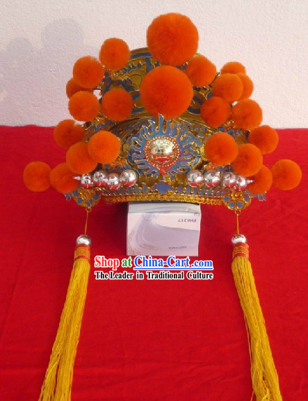 Traditional Chinese Opera Emperor Helmet