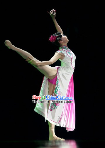 Stage Performance Classic Dance Qi Pao Costumes for Women