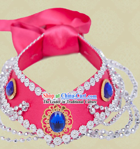 Handmade Traditional Mongolian Headdress for Women